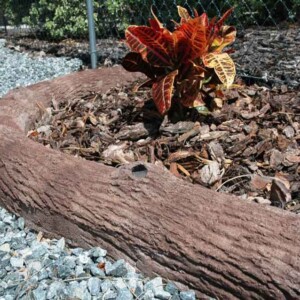 Bark Texture Custom Curbing