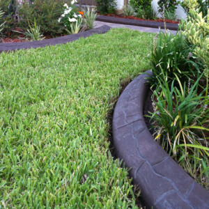Gray Charcoal Custom Curbing