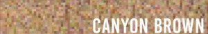 Canyon Brown Color Sample